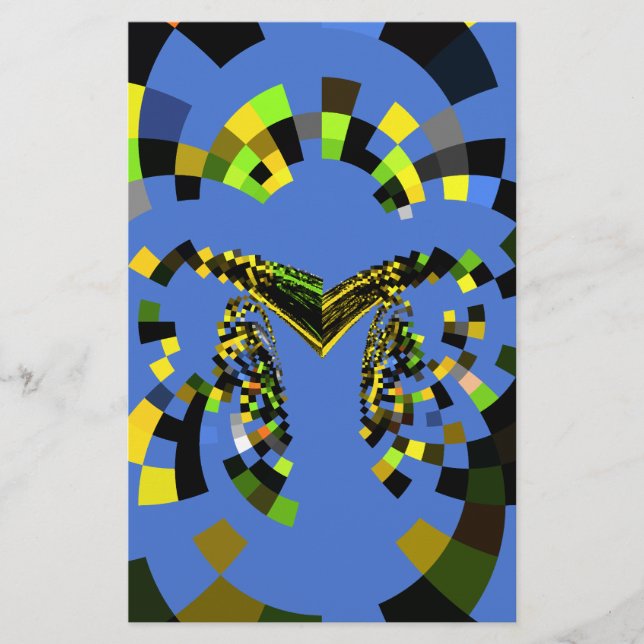 Papelería Azul M (Anverso)