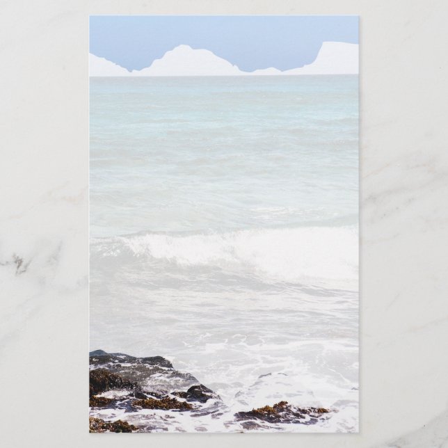 Papelería Azure Ocean (Anverso)