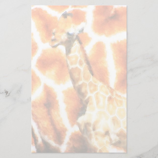 Papelería Baby Giraffe (Anverso)