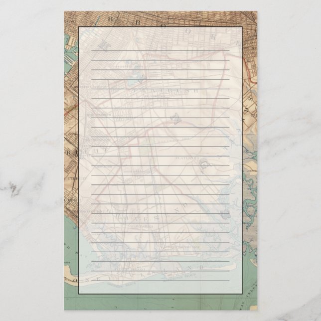 Papelería Bahía y Brooklyn de Jamaica (Anverso)