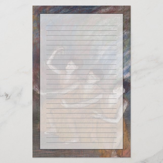 Papelería Bailarinas de Edgar Degas el | Trois (Anverso)