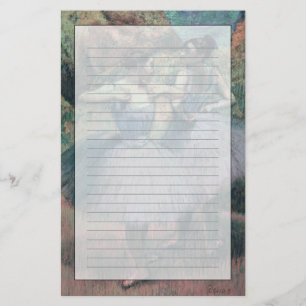 Papelería Bailarines de Edgar Degas el en violeta