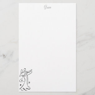 Papelería Baile los efectos de escritorio lejos