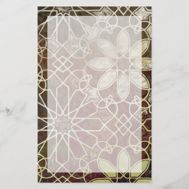 Papelería Baldosas místicas II (Anverso)
