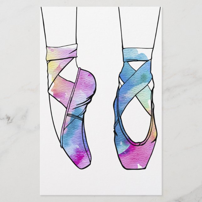 Papelería Ballerina Cute Ballet (Anverso)