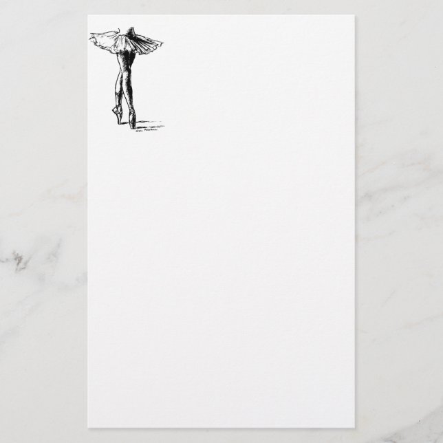 Papelería Ballet (Anverso)