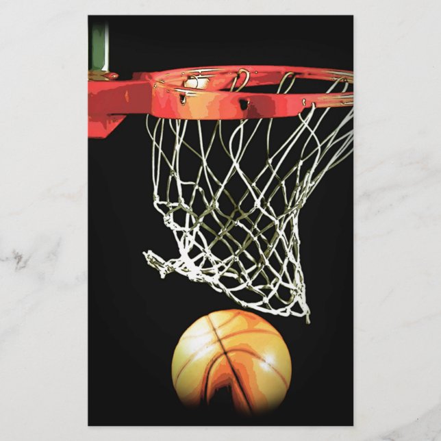 Papelería Baloncesto (Anverso)