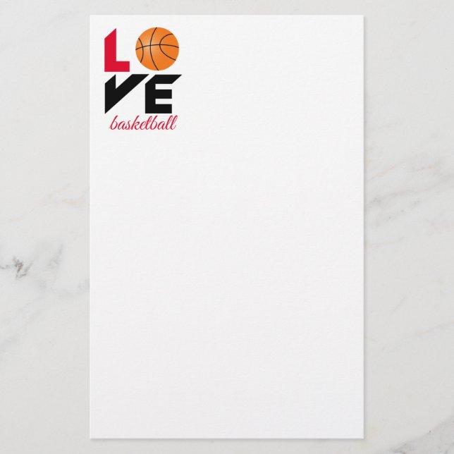 Papelería Baloncesto de amor (Anverso)