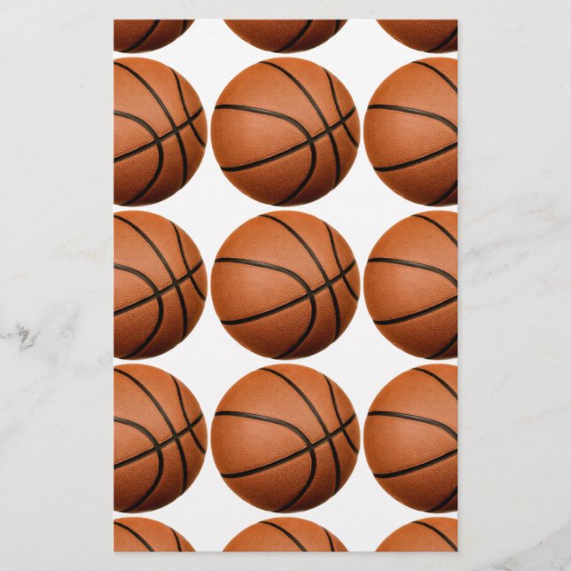 Papelería Baloncesto de arte pop (Anverso)