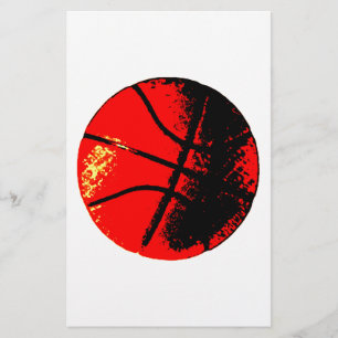 Papelería Baloncesto de arte pop