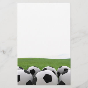 Papelería Balones de fútbol inmóviles