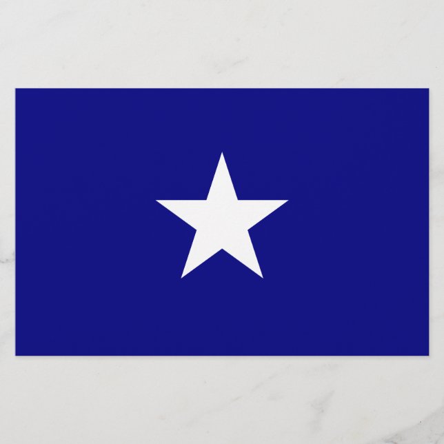 Papelería Bandera azul Bonnie (Anverso)