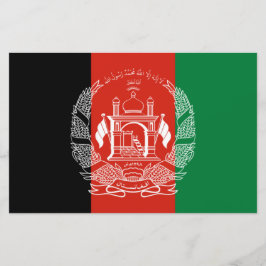 Papelería Bandera de Afganistán
