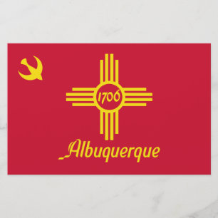 Papelería Bandera de Albuquerque (Nuevo México)