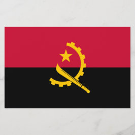 Papelería Bandera de Angola