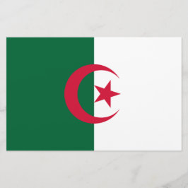 Papelería Bandera de Argelia