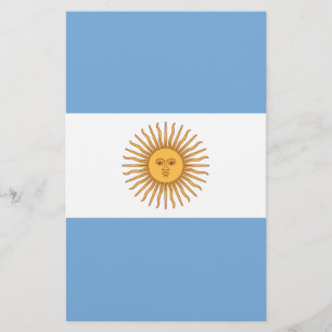 Papelería Bandera de Argentina