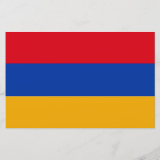 Papelería Bandera de Armenia (Anverso)