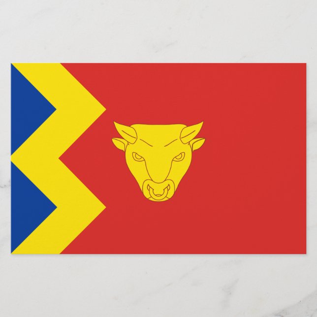 Papelería Bandera de Birmingham City (Anverso)