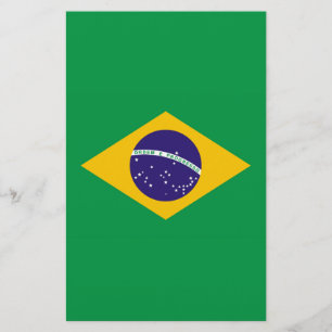 Papelería Bandera de Brasil Bandeira do Brasil