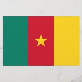 Papelería Bandera de Camerún