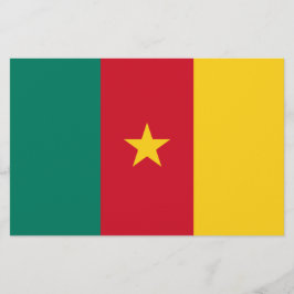 Papelería Bandera de Camerún