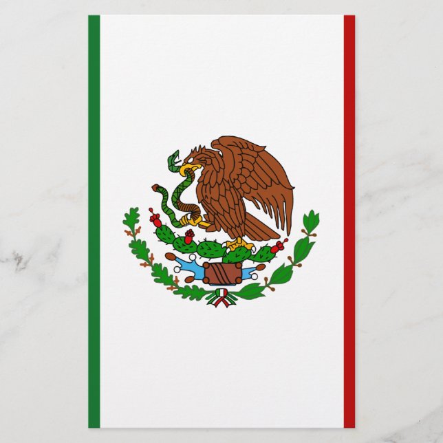 Papelería Bandera de Cinco de Mayo en México (Anverso)