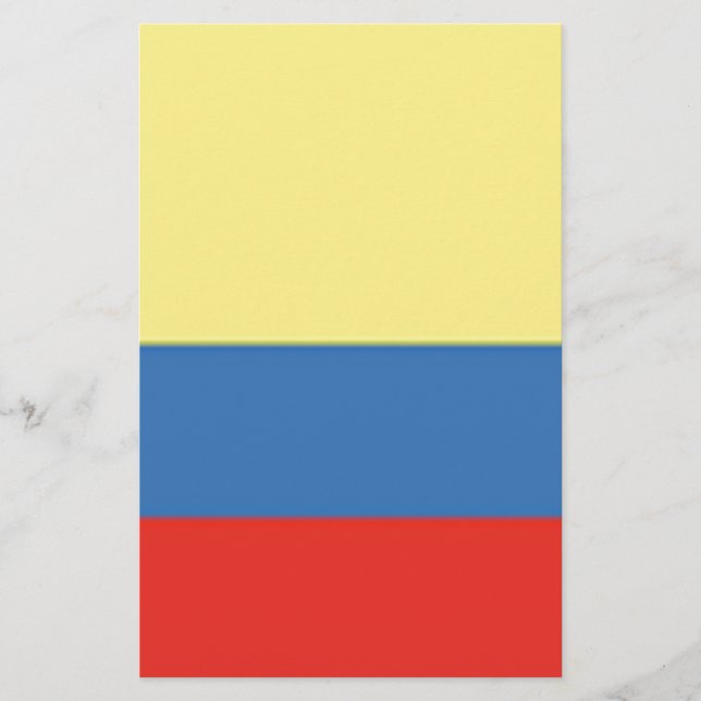 Papelería Bandera de Colombia (Anverso)