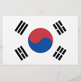 Papelería Bandera de Corea del Sur (ROK)