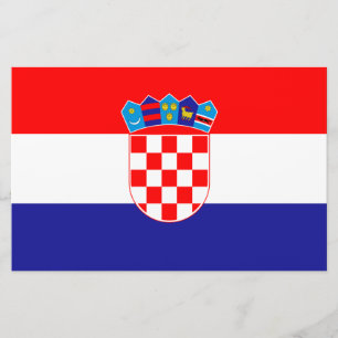 Papelería Bandera de Croacia