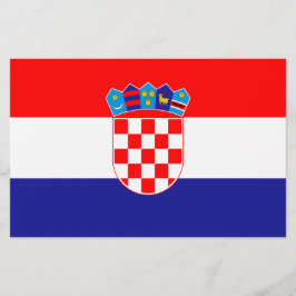 Papelería Bandera de Croacia