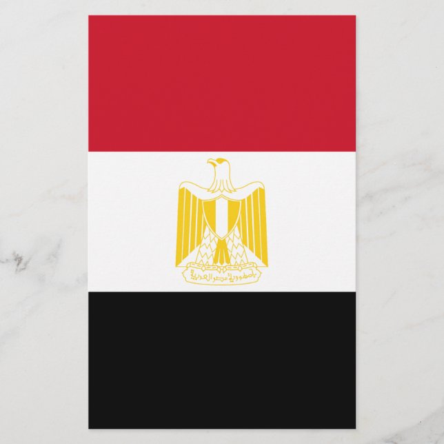 Papelería Bandera de Egipto (Anverso)