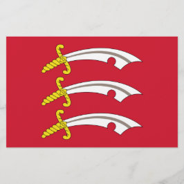 Papelería Bandera de Essex (condado de Inglaterra)