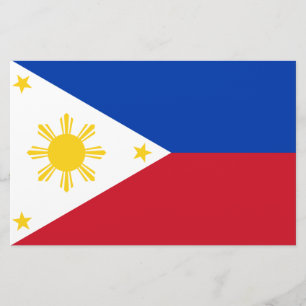 Papelería Bandera de Filipinas
