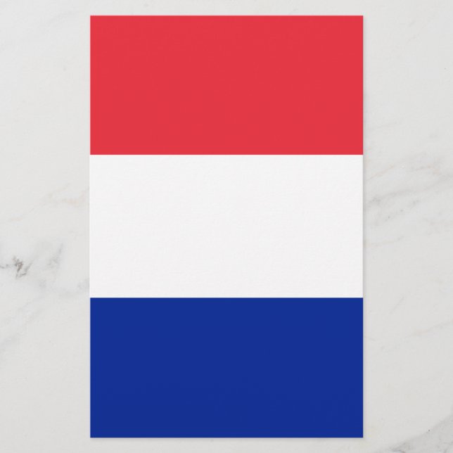 Papelería Bandera de Francia (Anverso)