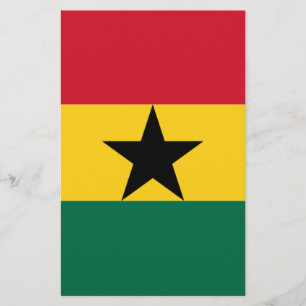 Papelería Bandera de Ghana