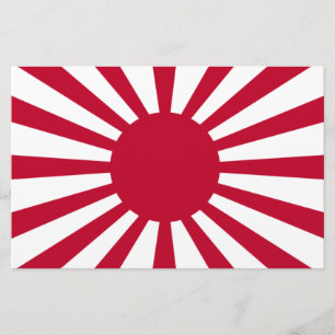 Papelería Bandera de guerra imperial de Japón