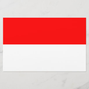 Papelería Bandera de Indonesia (Indonesia)