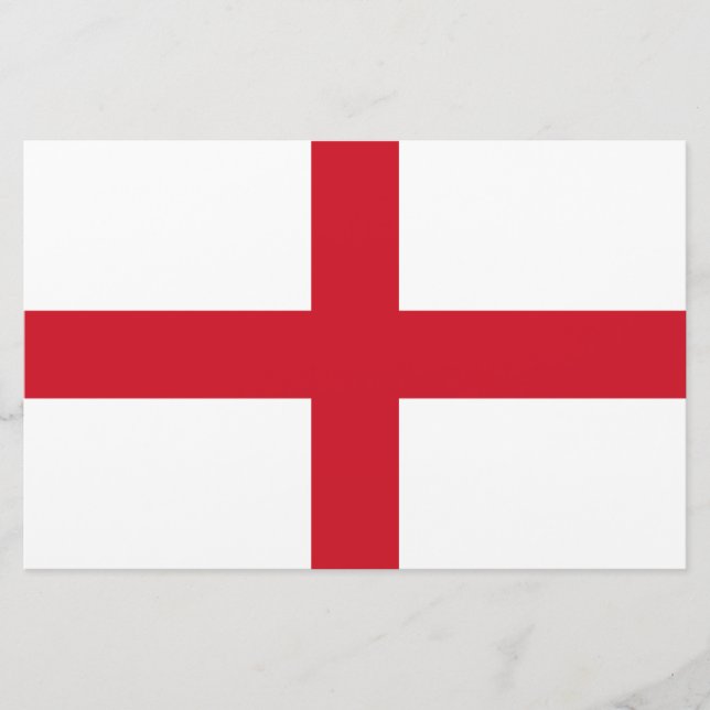 Papelería Bandera de Inglaterra (Inglaterra) (Anverso)
