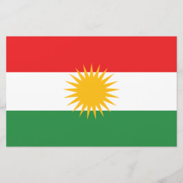 Papelería Bandera de Kurdistán