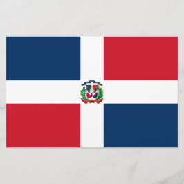 Papelería Bandera de la República Dominicana