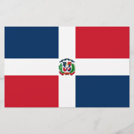 Papelería Bandera de la República Dominicana