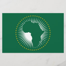 Papelería Bandera de la Unión Africana (África) (Panafrica)