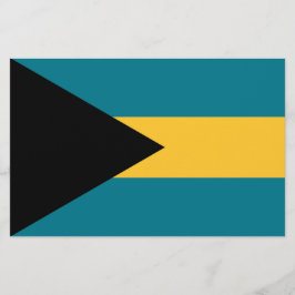 Papelería Bandera de las Bahamas