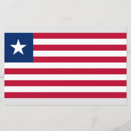 Papelería Bandera de Liberia (Liberia)