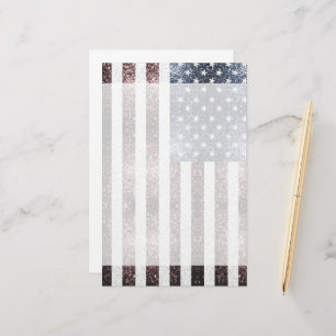 Papelería Bandera de los Estados Unidos de las escaramuzas r