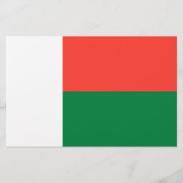 Papelería Bandera de Madagascar