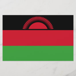 Papelería Bandera de Malawi