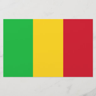 Papelería Bandera de Mali