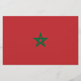 Papelería Bandera de Marruecos